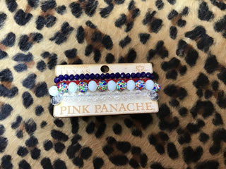 Pink panache bracelet