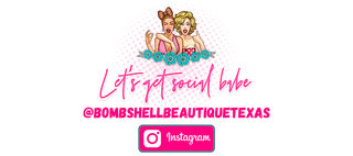 Let's get social babe @bombshellbeautiquetexas