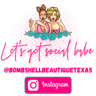 Let's get social babe @bombshellbeautiquetexas