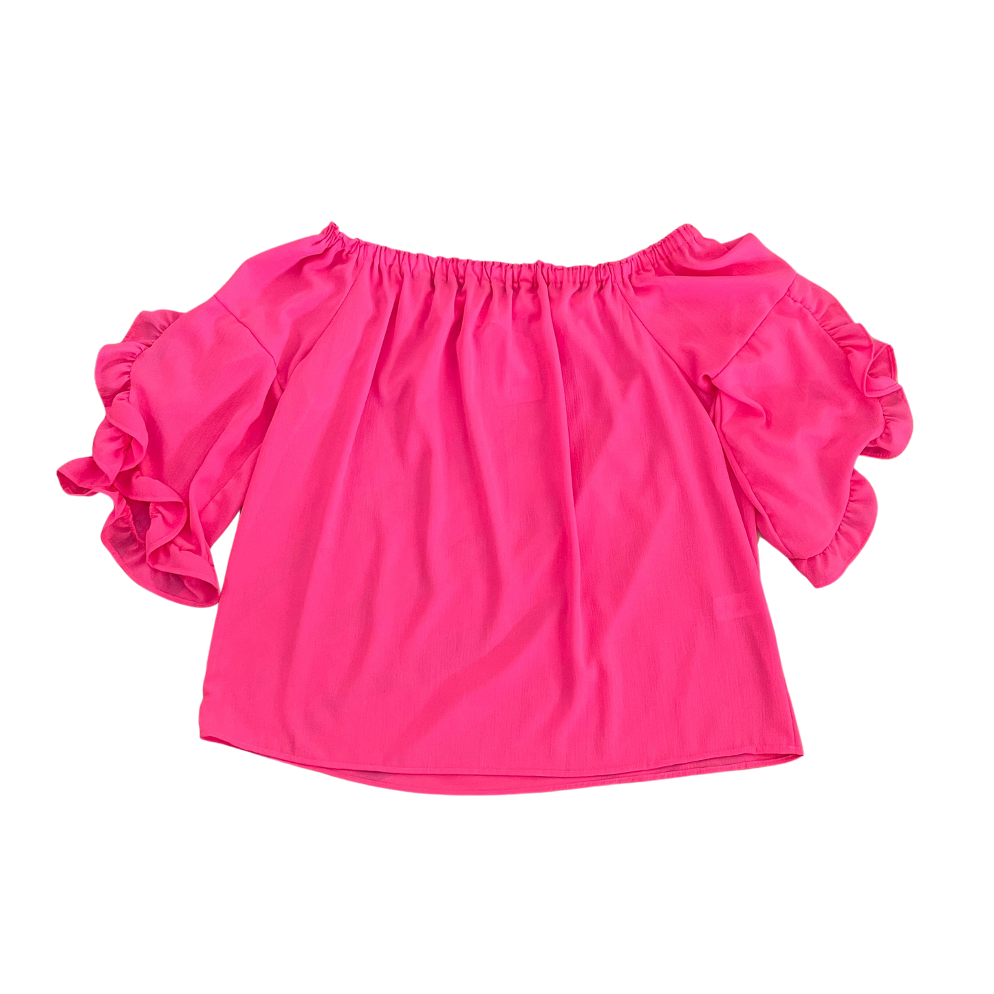 Ruffle off the Shoulder Blouse