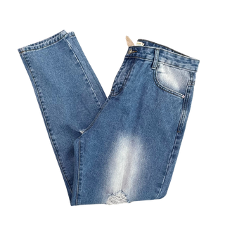 Distressed Denim Jeans