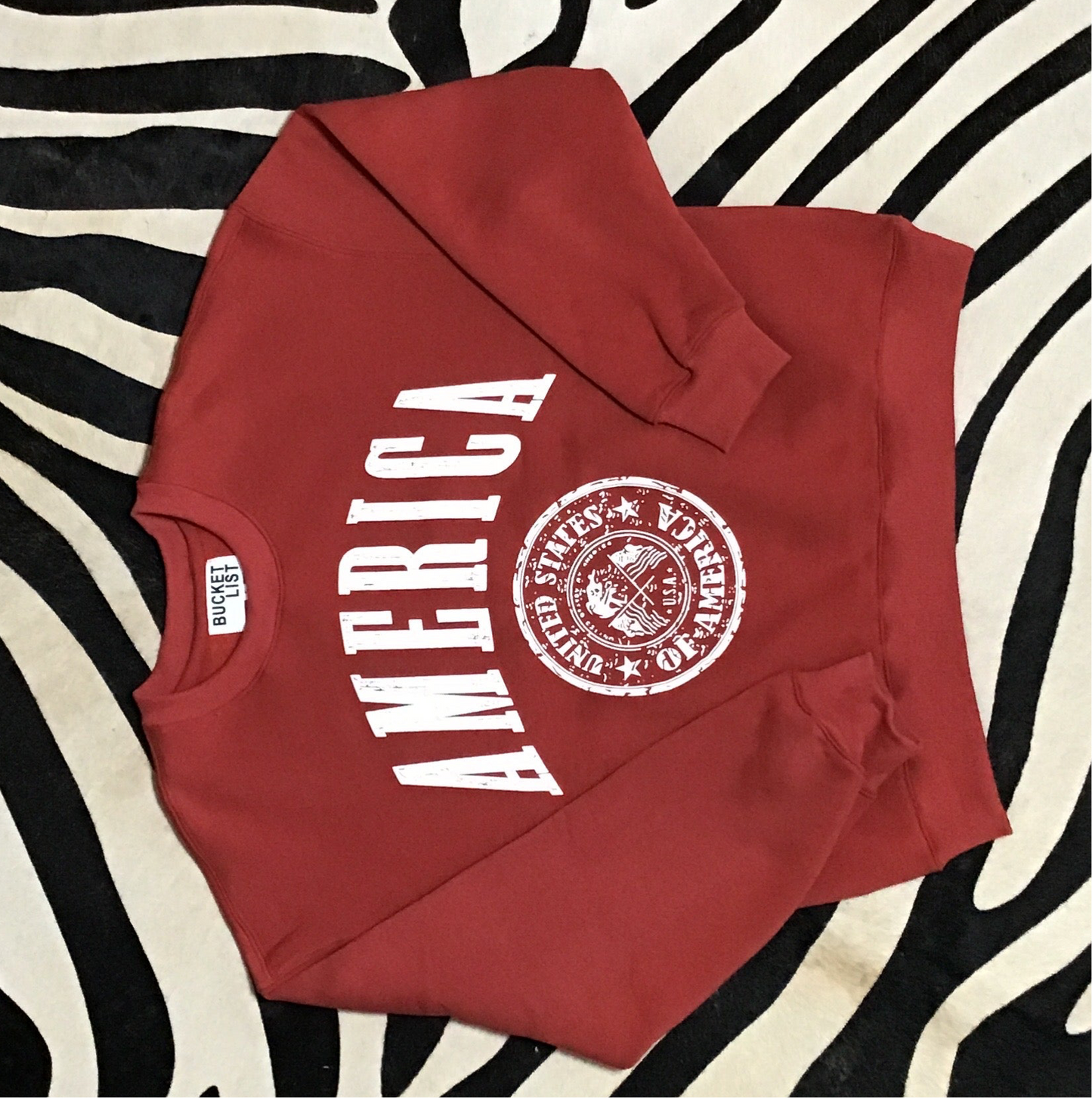 America crewneck sweater
