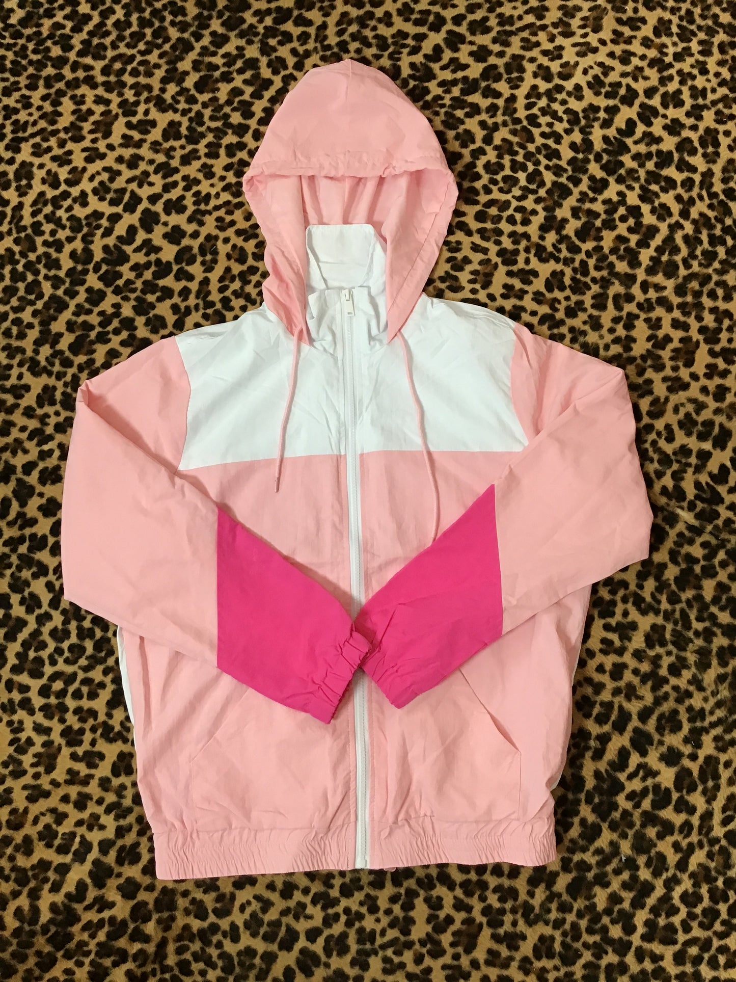 Pink windbreaker
