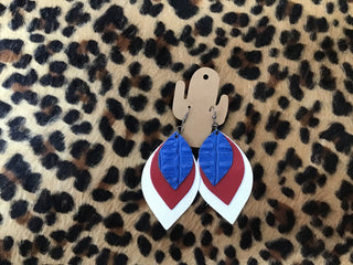 Feather earrings