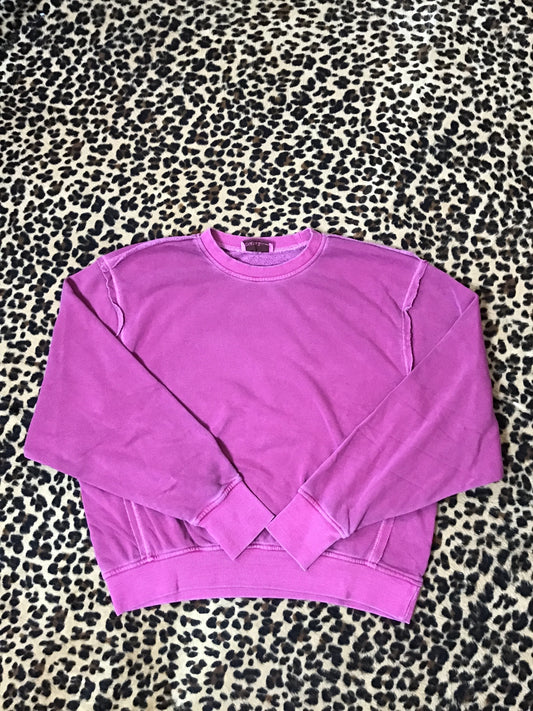 Dark purple sweater