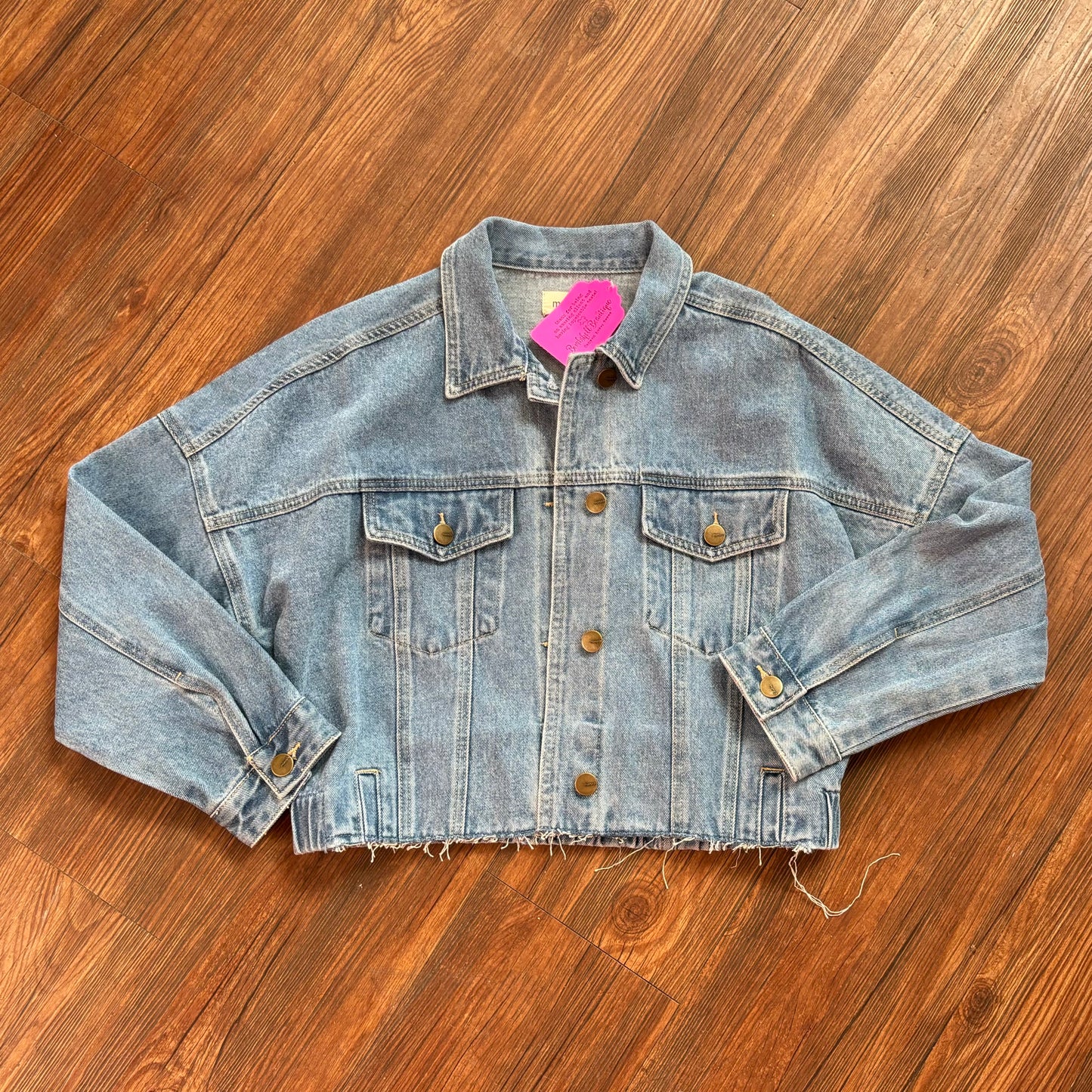 Darlene Crop Denim Jacket