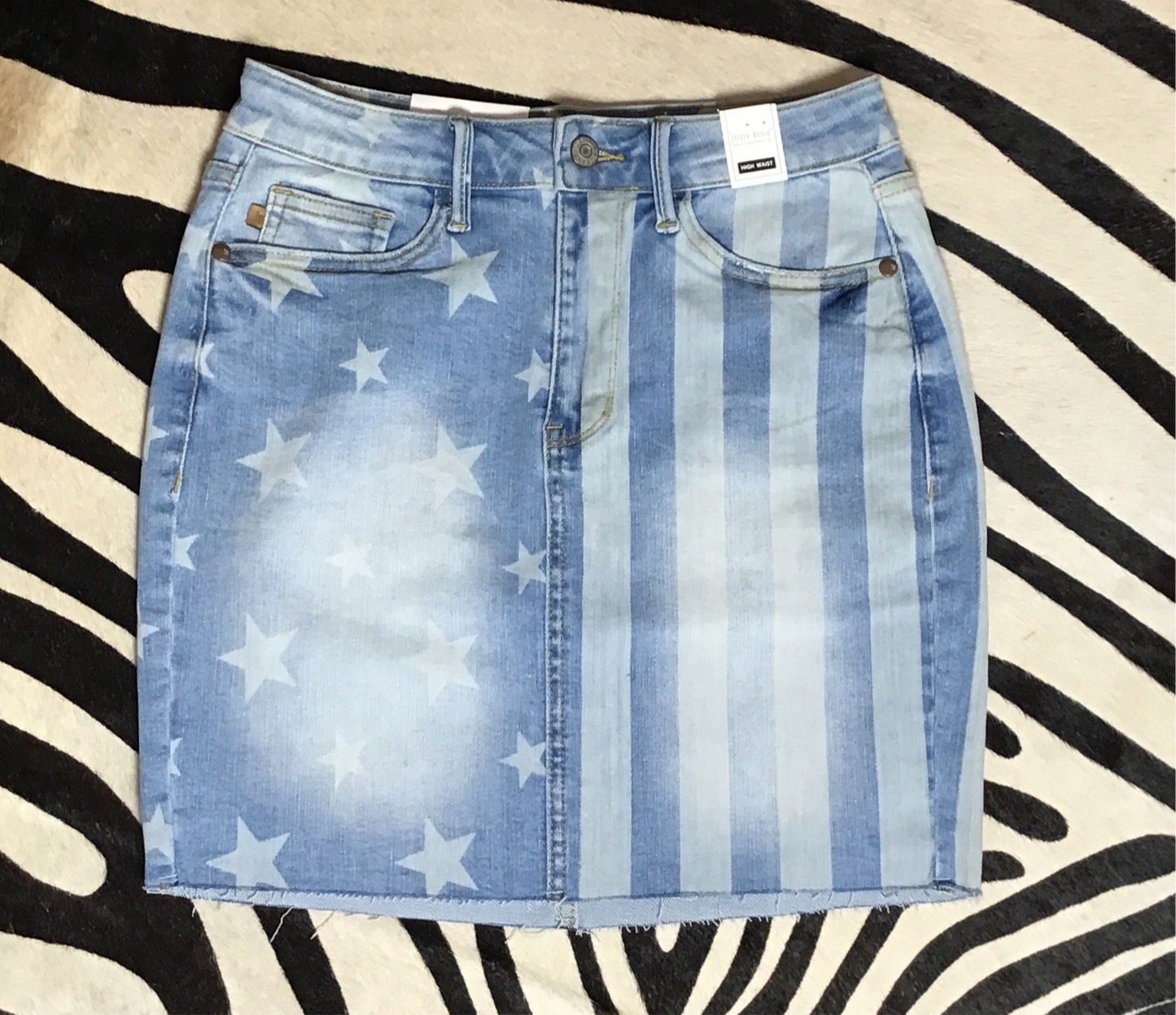 Star spangled skirt