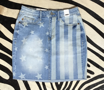 Star spangled skirt