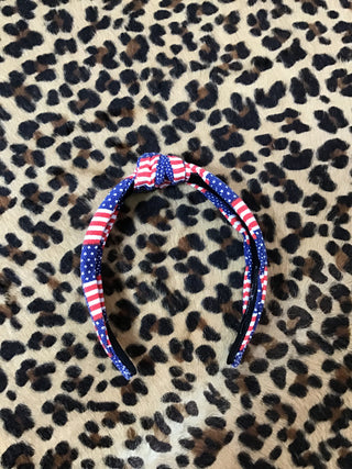American flag headband