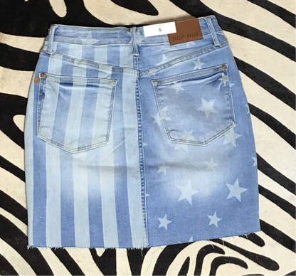 Star spangled skirt