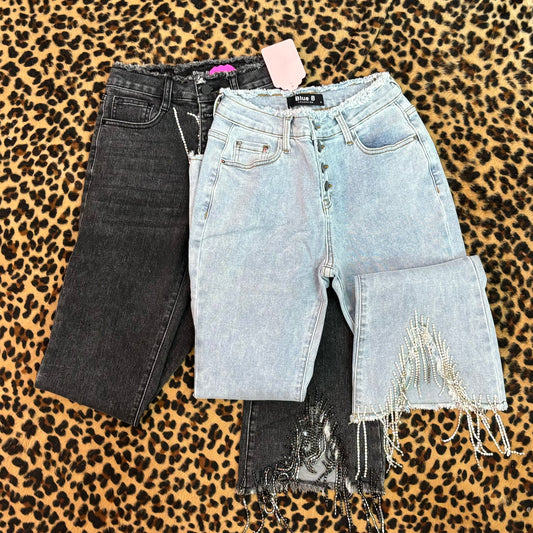 Dolly Rhinestone Jean
