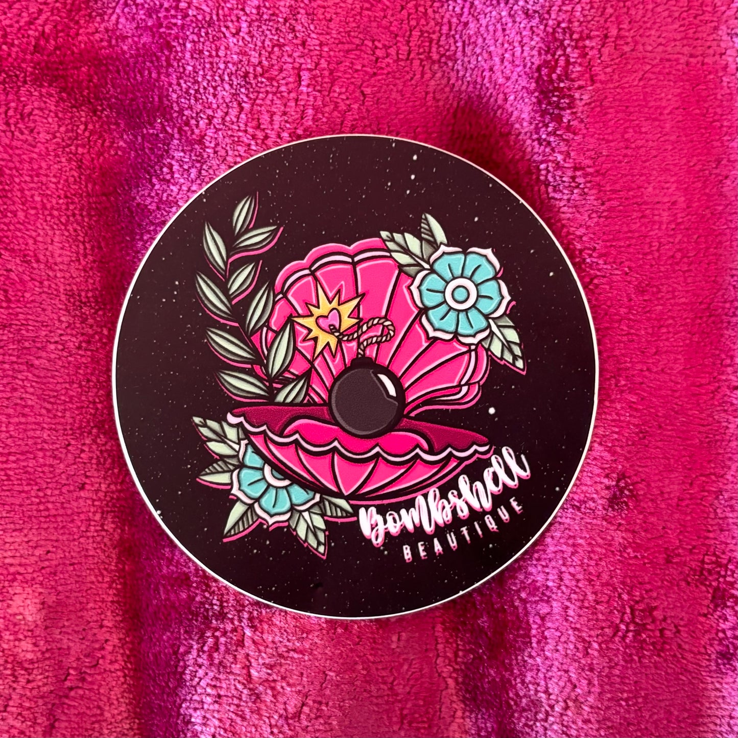 Bombshell sticker - 3”