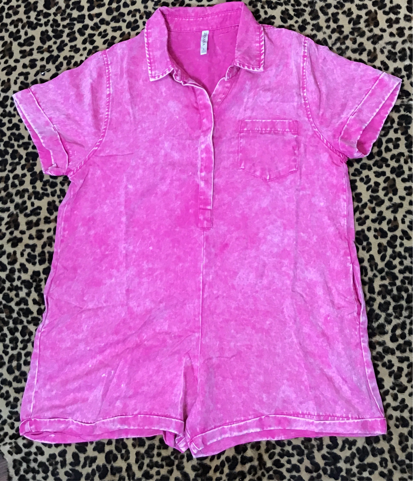 Pink romper