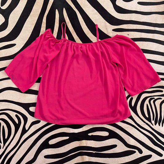 Pink Cold Shoulder