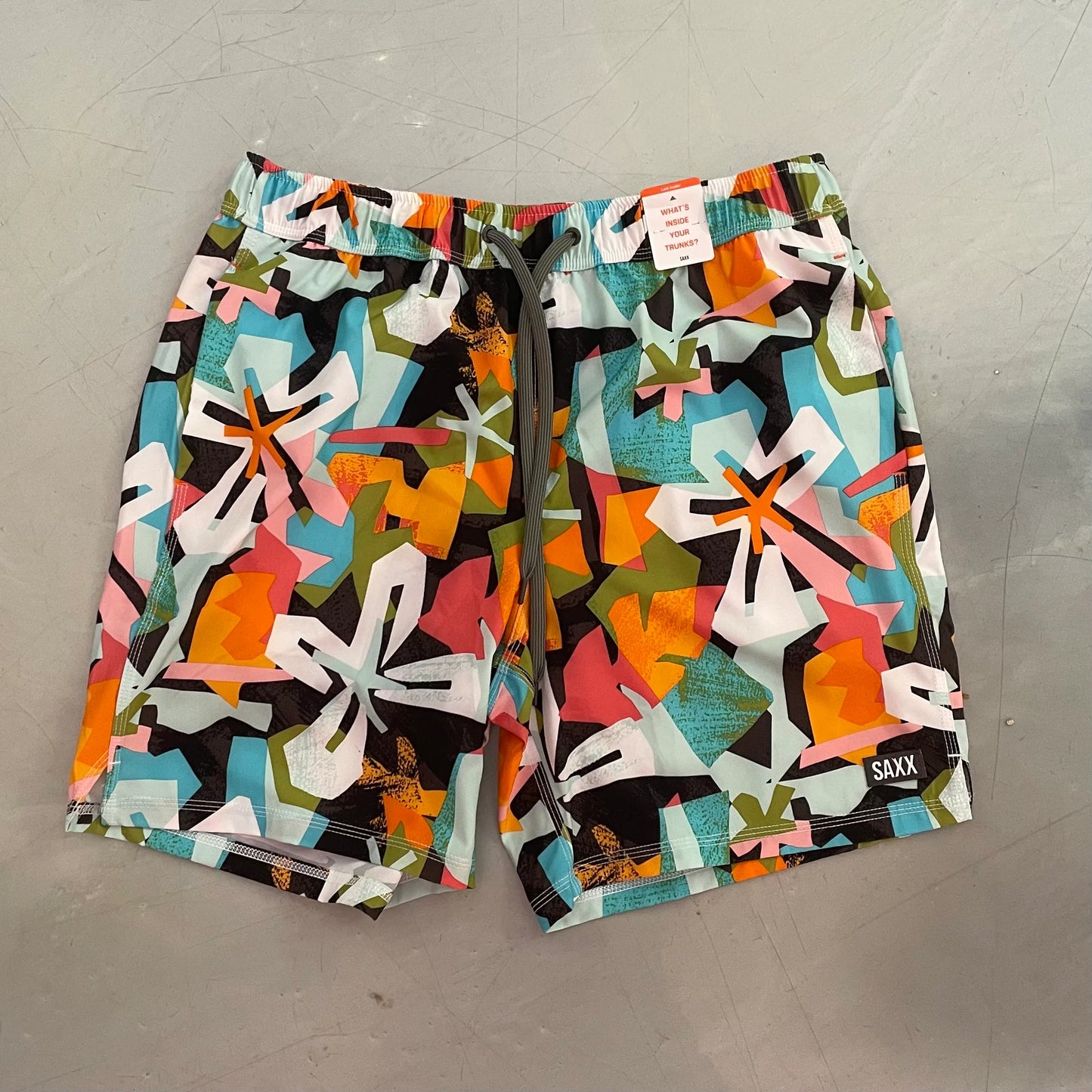 Saxx swimwear ~ Oh Buoy 2n1 MultiAsterixTropix